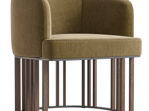 HERO Armchair By Giorgetti Modelo 3D
