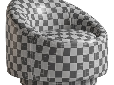 Berlin Armchair By Pierre Frey Modello 3D