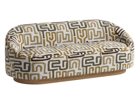Berlin Sofa By Pierre Frey Model 3D
