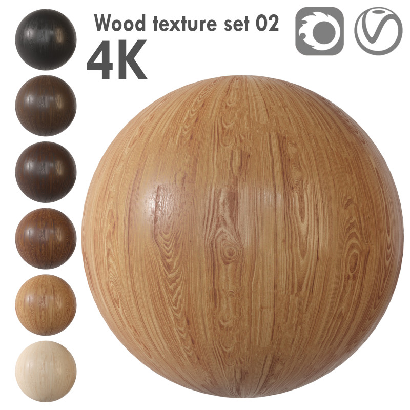 Wood Texture set 02 Modelo 3D .c4d .max .obj .3ds .fbx .stl .blend 