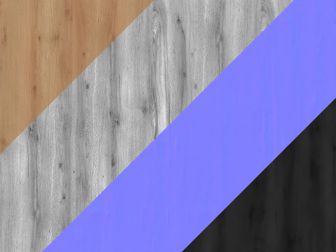 Wood Texture set 03 3D Model