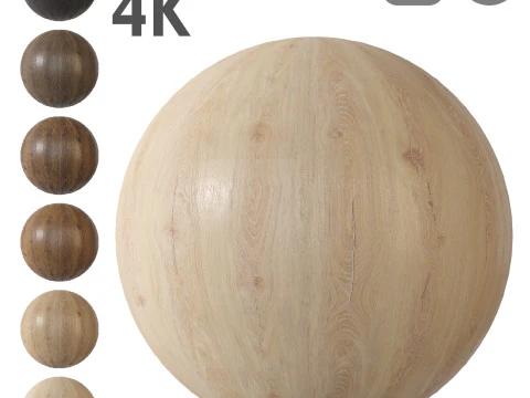 Set Tekstur Kayu 04 Model 3D