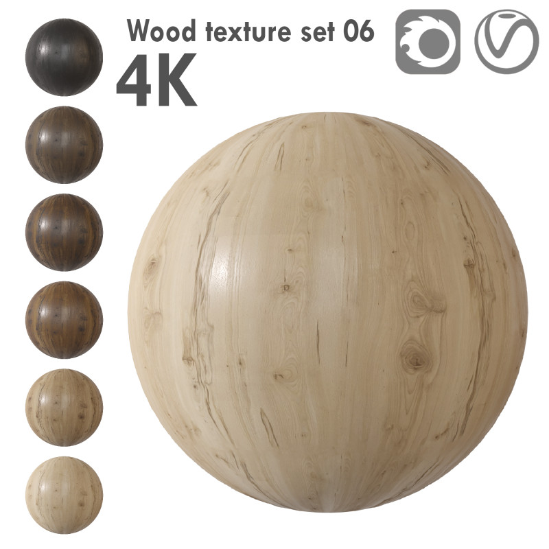 Wood Texture set 06 3D Model .c4d .max .obj .3ds .fbx .stl .blend