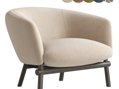 Poltrona Livre By Gallotti Radice Modelo 3D