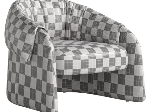 BLAZER ARMCHAIR By Ditre Italia Model 3D