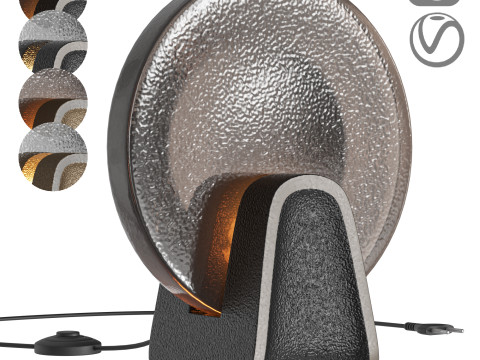 Ingot Lantern Light by HOLLY HUNT 3D Model