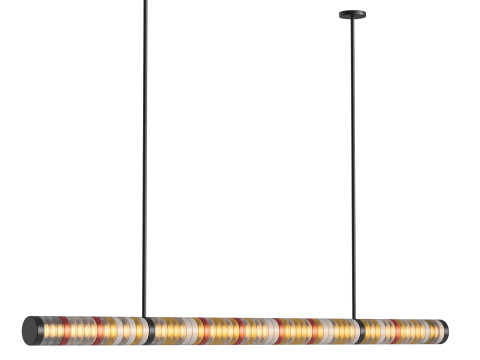 Galet Satin H Chandelier by HOLLY HUNT 3D Модель