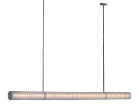 Galet Satin H Chandelier by HOLLY HUNT 3D Модель