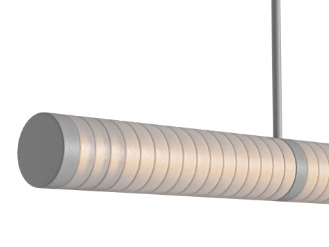 Galet Satin H Chandelier by HOLLY HUNT 3D Модель