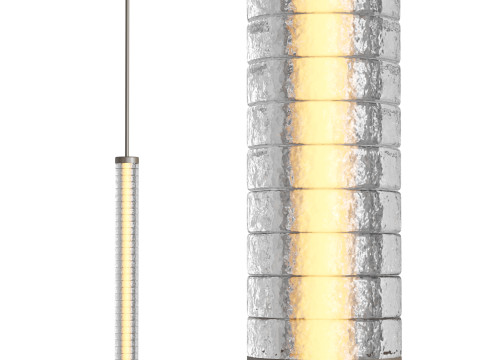Galet V Pendant Lamp by HOLLY HUNT 3D 模型