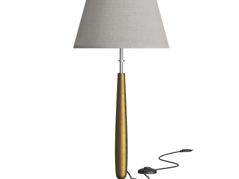 Tailor Soft Bronze Table Lamp 3D Modell