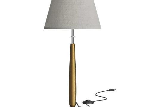 Tailor Soft Bronze Table Lamp 3D Model
