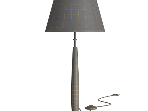 Tailor Soft Bronze Table Lamp 3D Model