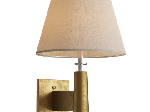 Tailor Soft Bronze Wall Sconce Model 3D