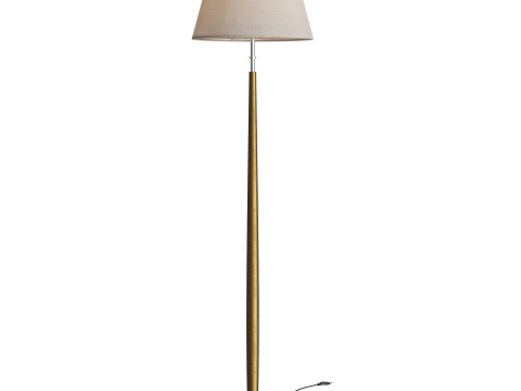 Tailor Soft Bronze Floor Lamp 3D Model