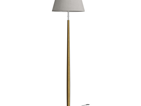 Tailor Soft Bronze Floor Lamp 3D Model