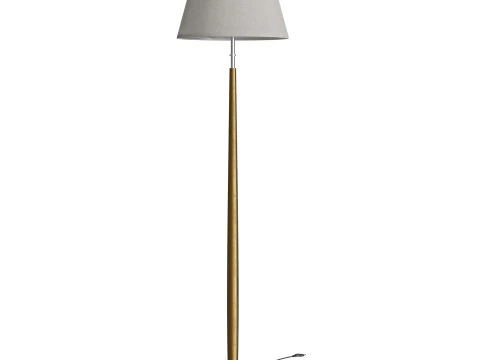 Tailor Soft Bronze Floor Lamp 3D Model