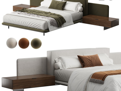 Horizonte Bed 3D 모델
