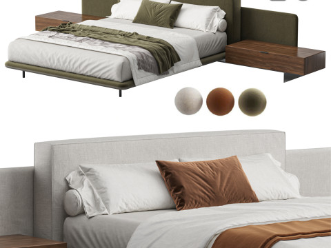 Horizonte Bed 3D 模型