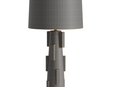 Boulder Table Lamp Model 3D