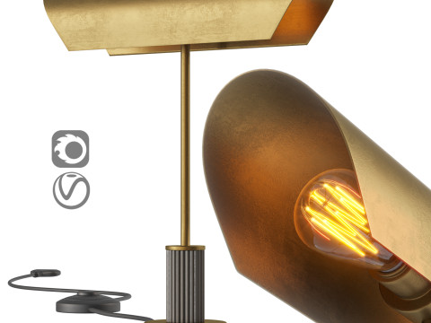 Lansing Table Lamp 3D Модель