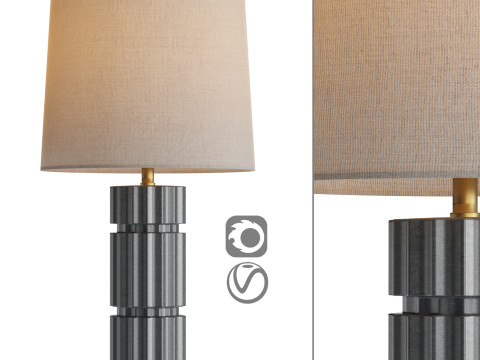 Annika Table Lamp 3D Model