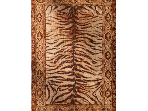 Karpet Chenille Jaya Animal Digital Print Model 3D