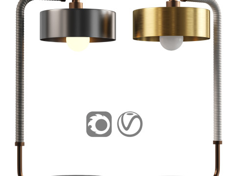 Aaron Table Lamp 3D मॉडल