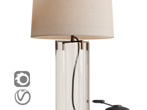 Dale Table Lamp 3D मॉडल