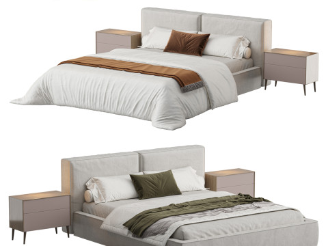 Vento Bed 3D Model