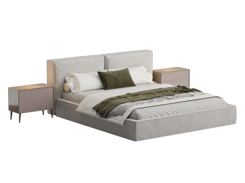 वेंटो बिस्तर 3D मॉडल