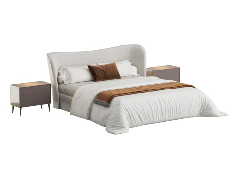 LISBET Bed 3D Model