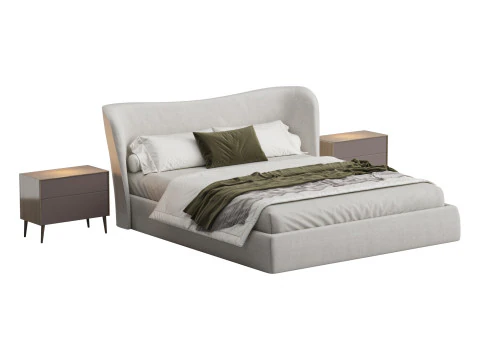 LISBET Bed 3D Model