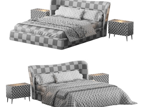 利斯贝特床 3D 模型