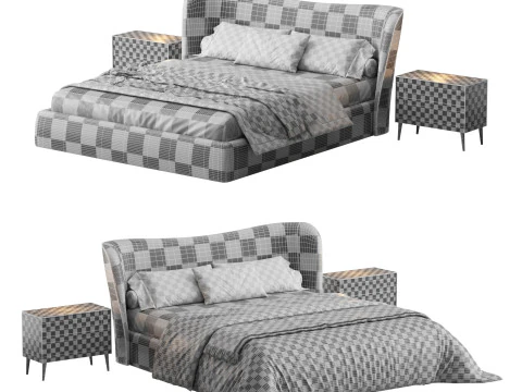 LISBET Bed 3D Model