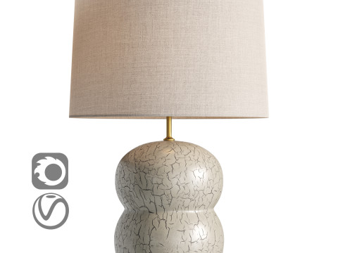 एग्रेट टेबल लैंप 3D मॉडल