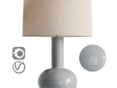 Nakoma masa lambası 3D Model