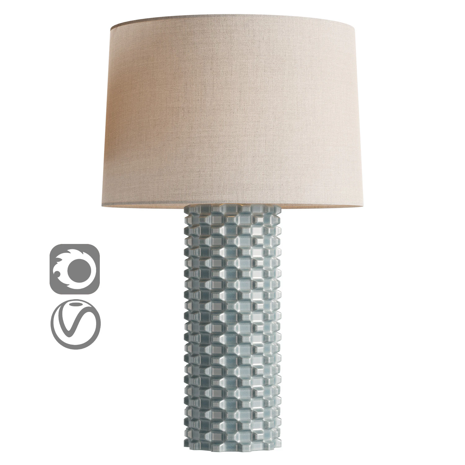 Lampada da tavolo Ari Modello 3D .c4d .max .obj .3ds .fbx .stl .blend 