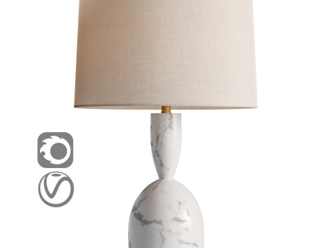 布莱顿台灯 3D 模型