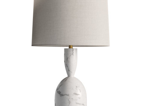 Brighton Tischlampe 3D Modell