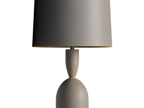 Brighton Tischlampe 3D Modell
