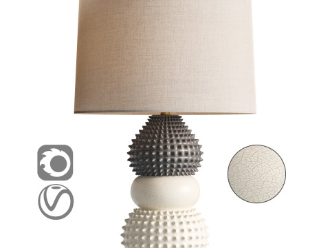 Lámpara de mesa Basilio Modelo 3D