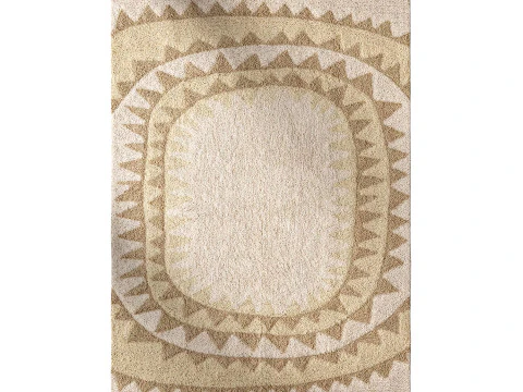 Sun Tufted Rug 3D Model