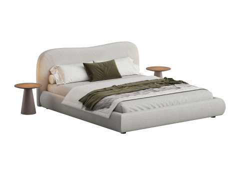 Cama balinesa Modelo 3D