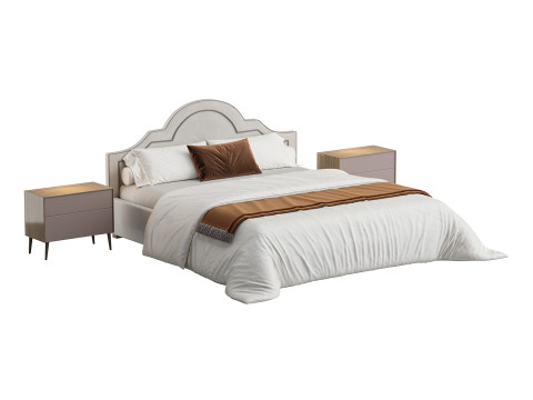 Cama KYLIE Modelo 3D