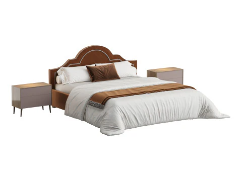 KYLIE Bed 3D Model