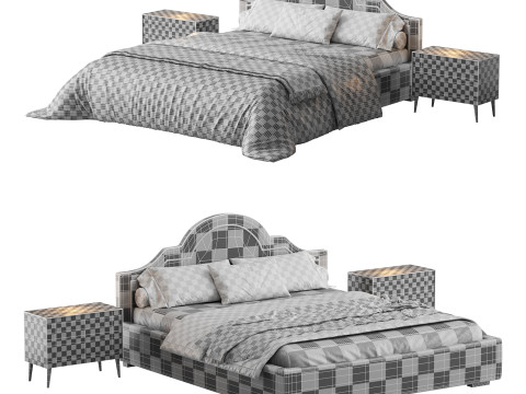 Cama KYLIE Modelo 3D