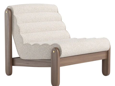 Magira Armchair By Kave Home 3D Model