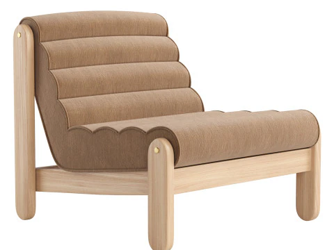 Magira Armchair By Kave Home 3D Model