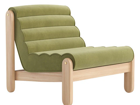 Magira Armchair By Kave Home 3D Model